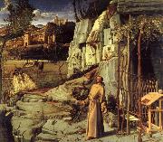 BELLINI, Giovanni, St.Francis in the desert